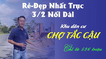 [Kiên Giang] Đất Nền Đẹp, Rẻ Nhất Đường 3/2 Nối Dài, Đi Rạch Giá 10p, KDC Chợ Tắc Cậu