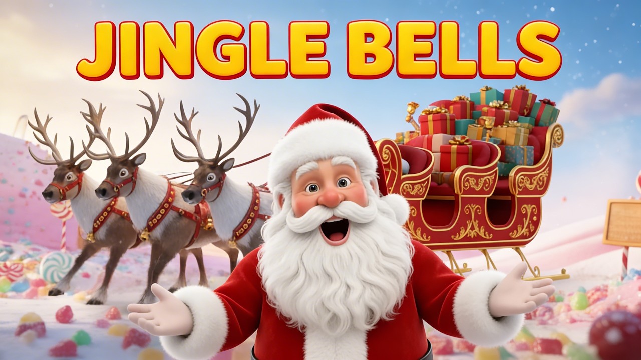 Jingle Bells Song 🎅| Baby Dance & Holiday Fun with Kids Rhymes Tv ...