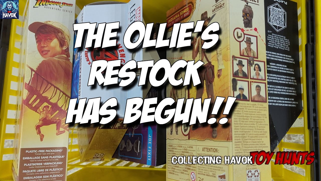 Toy Hunt! |  Ollie's Toy Restock Begins, New WWE, Jada at Ross! 