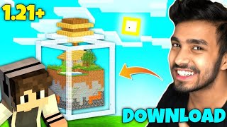 How To Download Minecraft But World In A Jar For Minecraft Pe (1.21+) | Blaze Mine Playz screenshot 5