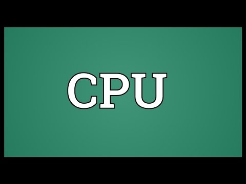 CPU பொருள்
