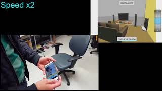 Smartphone-based Interfaces for Navigation Tasks in Unstructured Environments for Ground Robots