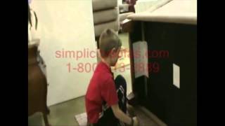 8 Year Old Assembles a Simplicity Sofa in less than 5 Minutes