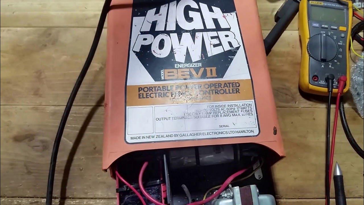 Gallagher BEV2 Electric Fence Controller YouTube