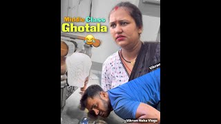 middle class ghota | comedy video | vikram neha |