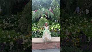 PRINCESS AND THE FROG💕💕 Look it’s Tiana #viral #brooklyn #explore #kids #kidsfashion #children