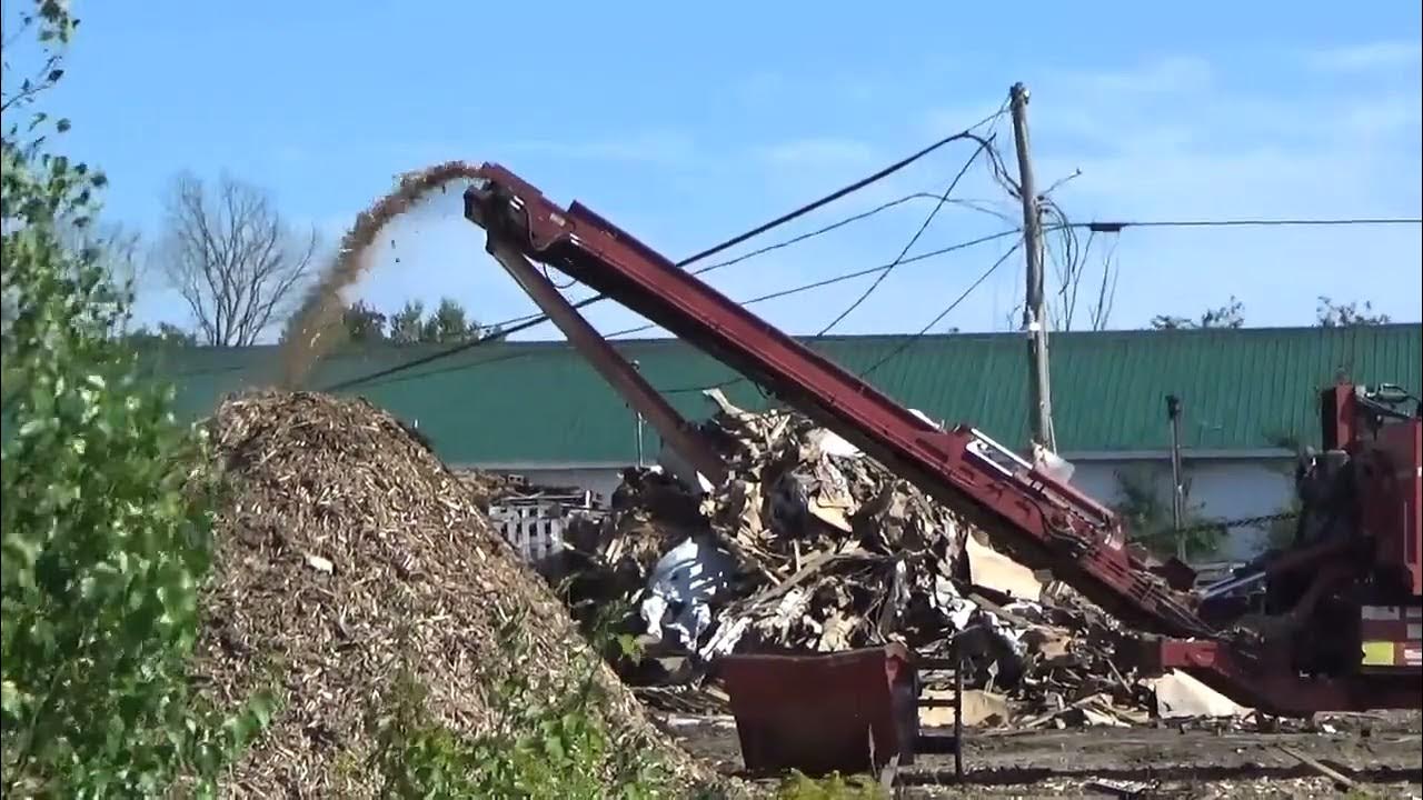 CSX RR neighbor clears mountains of Pallets partially on their siding