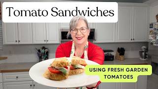 Fried Green Tomato BLT + Fresh Caprese Sandwich (Easy Summer Recipes!)