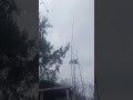 Broken wires and broken dreams. Winter is hard for ham radio