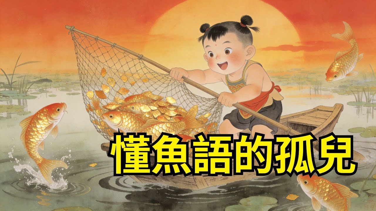 八歲孤兒被趕去看魚塘遭全村嘲諷！誰知他能聽懂魚語，壹季捕得滿艙金鱗，全村跪求帶發財！【心事郵局】#民間故事#傳統故事#故事頻道#聽書#睡前故事#情感