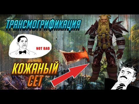 Видео: Трансмогрификация Кожа (Разбойник, Друид) | WoW 3.3.5