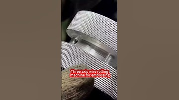 Three axis wire rolling machine for embossing#thread#threadrollingmachine#knurlingmachine #threadrol