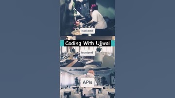 Frontend vs Backend vs API #coding #frontendwebdeveloper #webdesign #api #backend  #frontendprojects