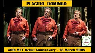 Placido Domingo - La Fanciulla del West: &quot;Ch&#39;ella mi creda&quot; [at 68!!] (MET, 15/3/2009)