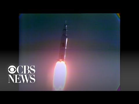 Apollo 11 launches, beginning epic journey to the moon