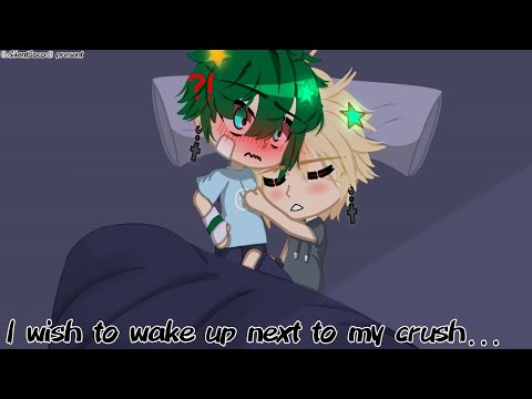 😴💚✨I wish to wake up next to my crush...✨🧡😴||🧡BakuDeku💚||MHA/BNHA||Inspired||ft.Eri