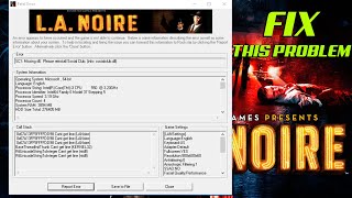 L.A. Noire missing social club.dll error fix 100%