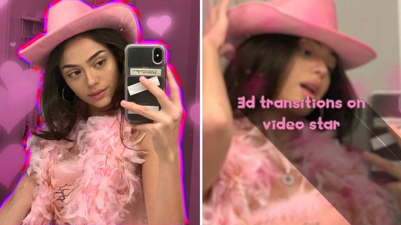 3d transitions on video star / tutorial