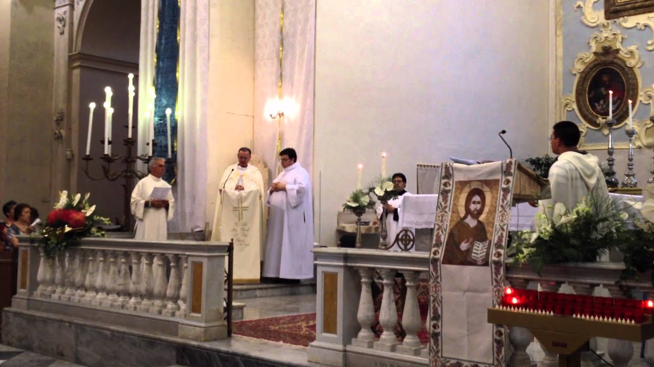 SOLENNE INTRONIZZAZIONE DELLA STATUA DELLA MADONNA ASSUNTA - FESTA PATRONALE TREPUZZI 2012