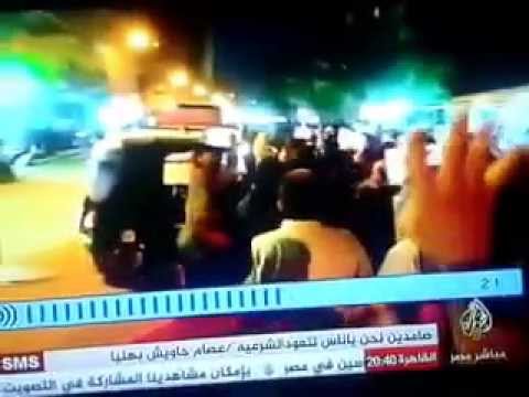 الصحفى هشام لطفى يبوغ مزيع قناه الجزيره و يصفهم بانهم عبيد الدولار و الدينار 