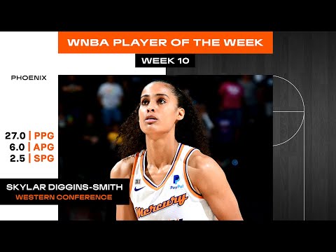 Skylar Diggins-Smith Named Western Player Of The Week | August 30, 2021