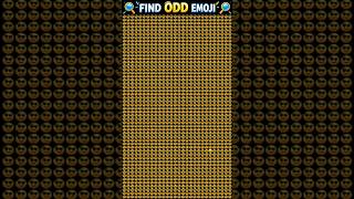 Find the Odd 😈 Emoji! 🔍 Only 1 Is Different 😱 Can You Spot It? #Shorts