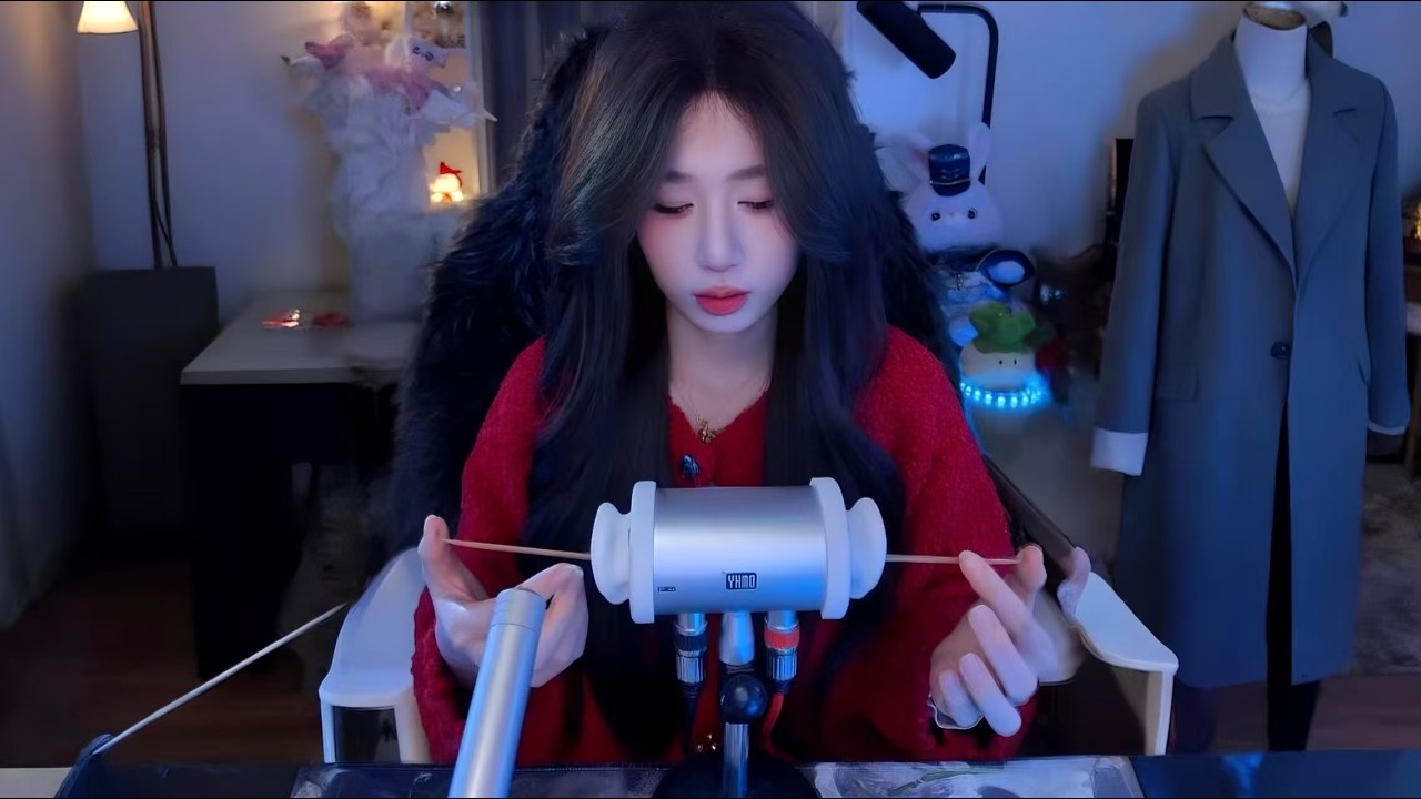 【ASMR 3dio】芒果（无人声）  清洁耳道 放松身心   搓麦 棉签掏耳