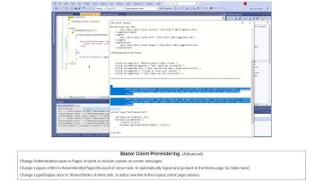 Blazor Client Prerender ADVANCED with Authentication (ADVANCED - Part 3)