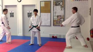 Heian Shodan Bunkai | Shotokan with Charleswood Karate in Winnipeg 2013