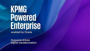 KPMG Powered Enterprise enabled by Oracle｜KPMGコンサルティング