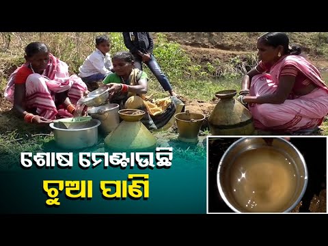 ଦୂଷିତ ପାଣି ବ୍ୟବହାର କରି ମାରାତ୍ମକ ରୋଗରେ ହେଉଛନ୍ତି ଆକ୍ରାନ୍ତ, କେବେ ସୁଧୁରିବ ଏମାନଙ୍କ ଅବସ୍ଥା ?