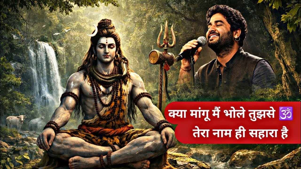 क्या मांगू मैं भोले तुझसे तेरा नाम ही सहारा है 🙏 | Most Peaceful Shiv Bhajan | Devotional Song 🕉️