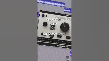 Master Plan one of the most powerful Mastering processor by @MusikHack Get it for Free See IG
