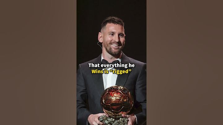 Did Messi Rob the Ballon d'Or?