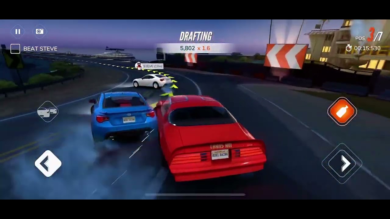 Rebel Racing: Nitrous upgrade = win vs 2015 Subaru - iOS Gameplay