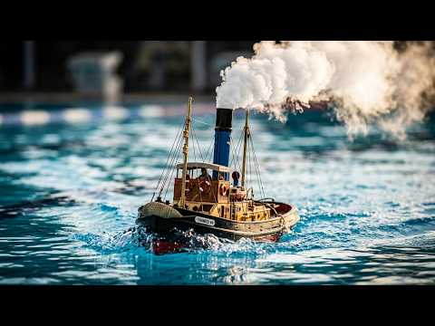 RC Dampfschiff Thames VII - Modellschifftreffen Rheinfelden 03.10.2015