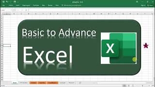 MS office - Excel formulas- Count(), Counta(), Countblank().