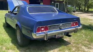 1973 Mustang Grande with 351 - True Dual Exhaust