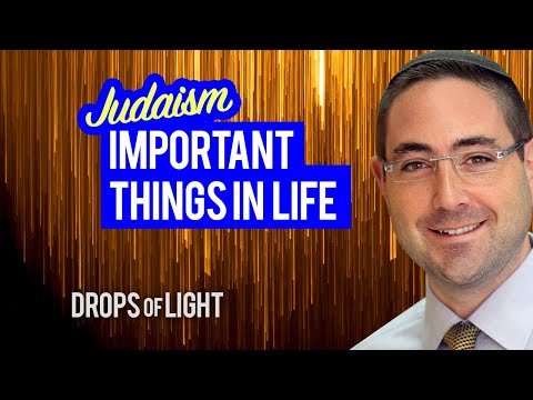 Solidify The Important Things In Life |  Rabbi Ari Enkin