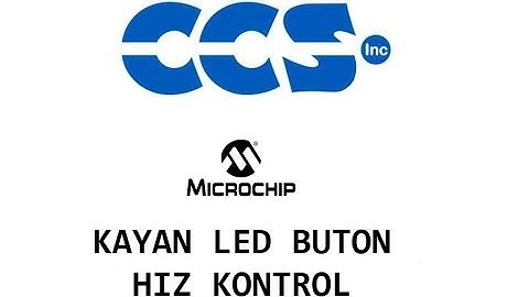 Pic microcontroller kayan led ccs c compiler