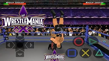Brock Lesner Vs Undertaker (Wrestlemania 30) - WRESTLING REVOLUTION 3D