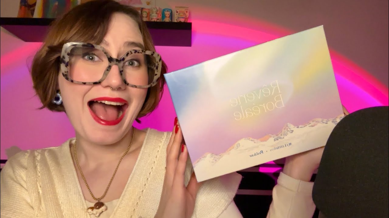 Une routine givrée pour dormir ❄️ Unboxing My Little Box 🎀 ASMR FR