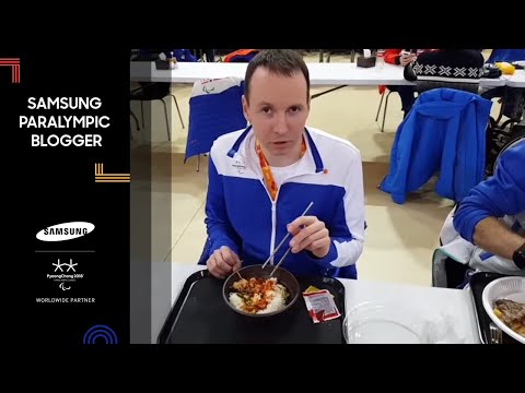 Rudolf Klemetti | Bibimbap | Samsung Paralympic Blogger | PyeongChang 2018 Paralympic Winter Games
