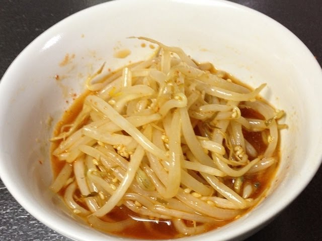 簡単レシピ 激うま ラーメン屋さんのピリ辛もやしspicy Bean Sprouts Namul Youtube