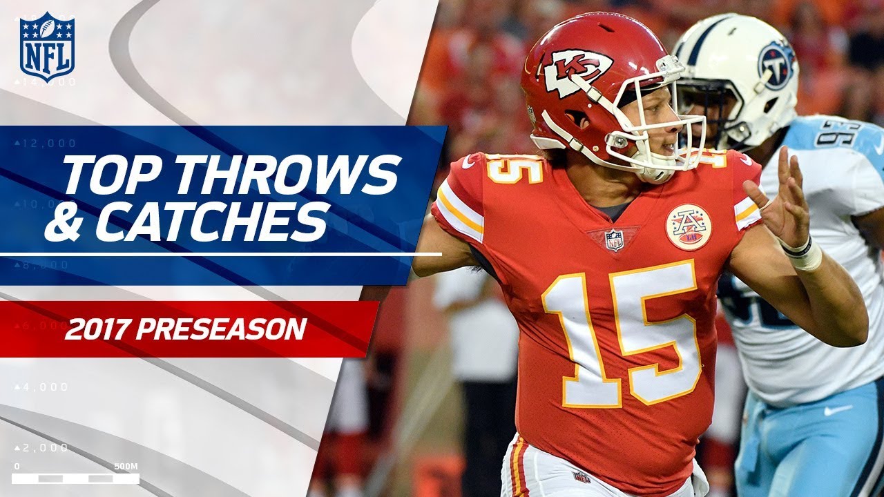 Top Throws & Catches from the 2017 Preseason NFL Highlights YouTube