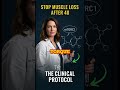 The Silent Condition Stealing Your Mobility After 40 — And the Protocol That Stops It