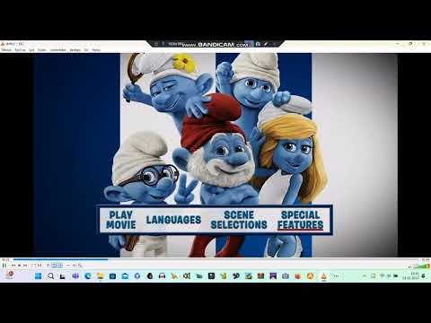 Smurfene 2 DVD Menu (2013)