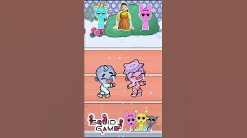 Babies fears from a doll Squid Game🐙 #sprunki #sprunkiincredibox #squidgame #squidgame2 #avatarworld