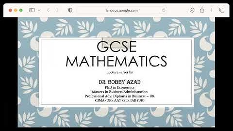 LCM & HCF - GCSE,IGCSE, O Level, Foundation, Functional Skills