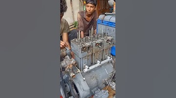 Swaraj 735 Engine repairing job part 2 Mechanic Manish suthar Desuri #mahindratractor #tractor
